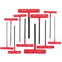 Juego de llaves hexagonales con mango en T de 11 piezas